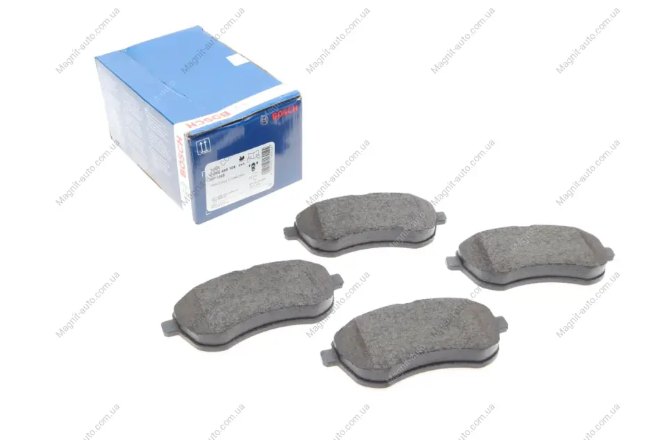 Колодки тормозные дисковые MB C-W204/S204E/W212/S212/A207/C207 \'\'F PR2 BOSCH 0986495104 (фото 1)