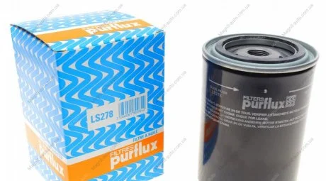 Фильтр масляный, VAG A4, A6, Passat, 1.9TDI, 94-01 Purflux LS278