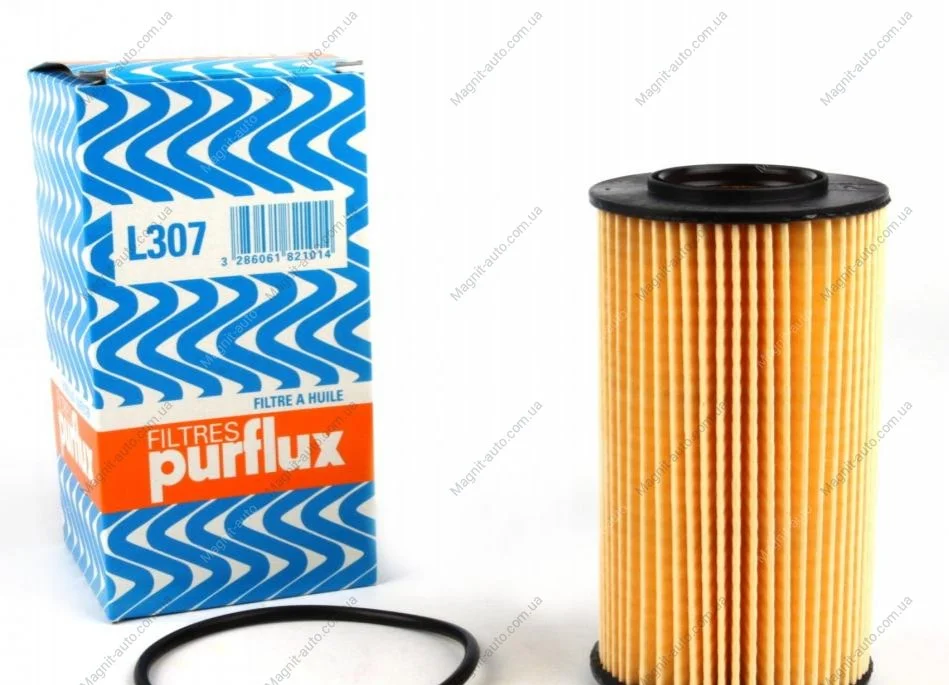 Фільтр оливний, 3 (E46), 5 (E39); Land Rover Freelander 2.0D 98-06 Purflux L307 (фото 1)