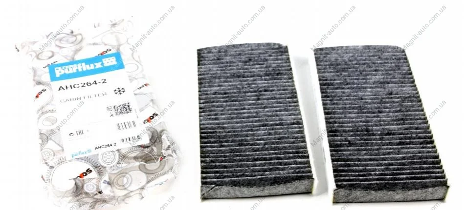 Фильтр салона laguna iii anti-odor Purflux AHC264-2 (фото 1)