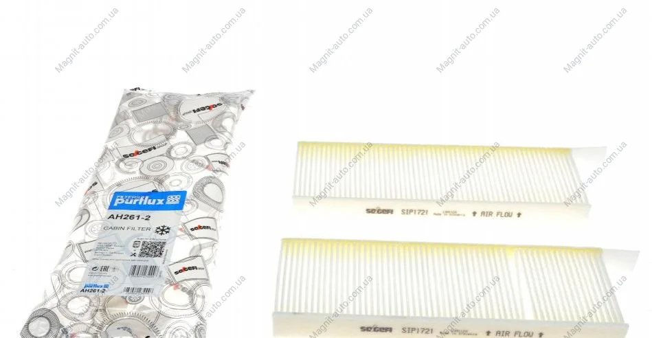 Фільтр салону Berlingo/Partner 08- Purflux AH261-2 (фото 1)