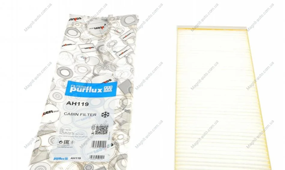 Воздушный фильтр салона Purflux AH119 (фото 1)