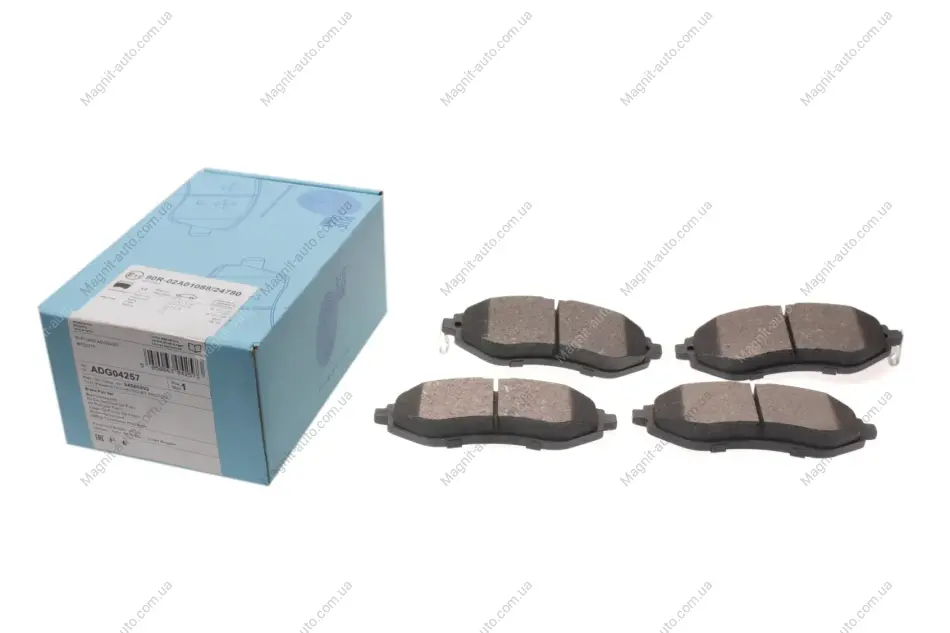 К-т колодок тормозных BLUE PRINT ADG04257 (фото 1)