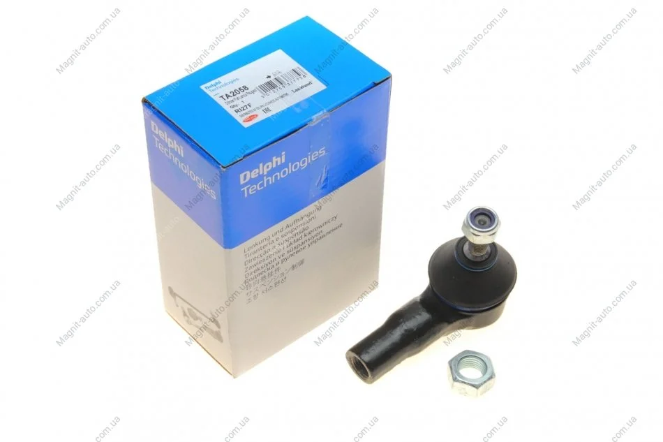 Наконечник рулевой тяги CITROEN/FIAT/PEUGEOT C8,Dispatch,Jumpy/Scudo,Ulysse,Expert Delphi TA2058 (фото 1)