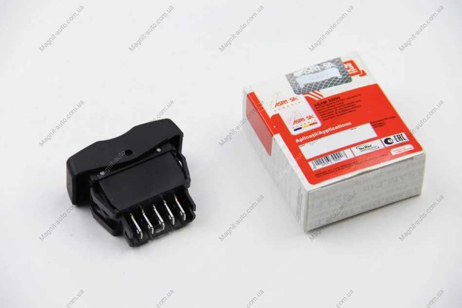 Кнопка стеклоподъемника перед Renault Logan (07-) Asam ASAM 30990 (фото 1)