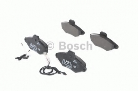 Гальмiвнi колодки к-кт. BOSCH 0 986 461 757 (фото 1)