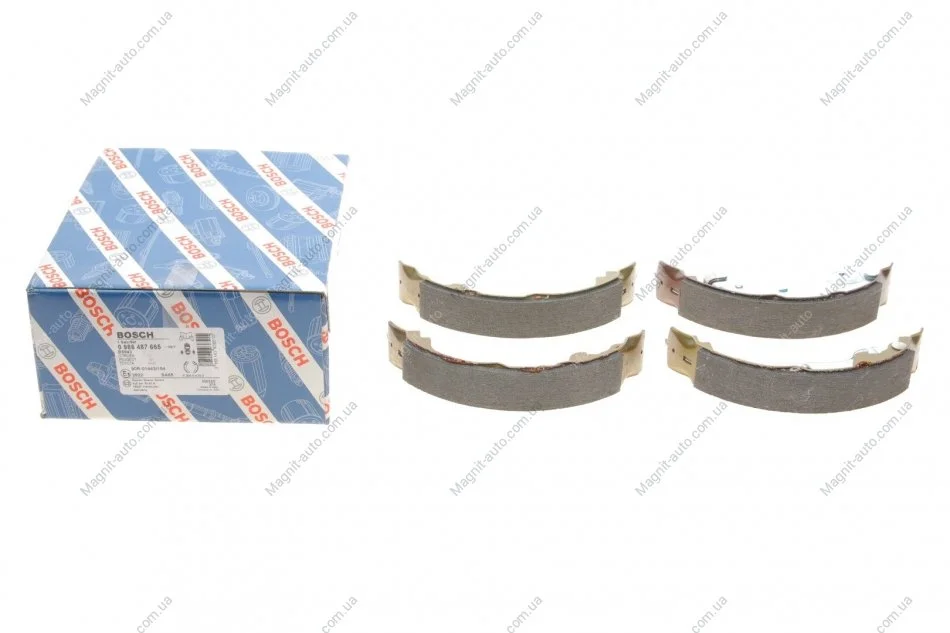 Колодки тормозные, барабанные BOSCH 0 986 487 665 (фото 1)