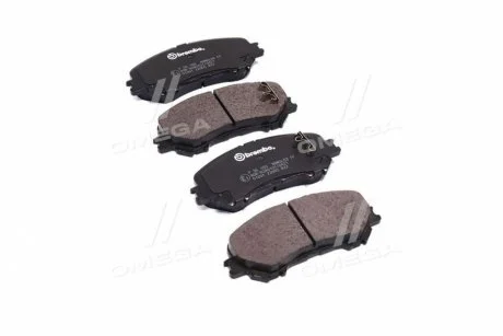 Гальмiвнi колодки к-кт. BREMBO P56 100