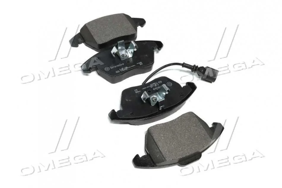 Комплект гальмівних накладок, дискове гальмо BREMBO P85 146 (фото 1)