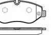 Колодки гальмівні, передні, DB318 (тип BREMBO) ROADHOUSE 2124500 (фото 1)