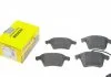 Комплект гальмівних колодок переднього., VW CALIFORNIA T5 CAMPER, MULTIVAN T5, TRANSPORTER T5 1.9D-3.2 04.03-08.15 TEXTAR 2374601 (фото 1)