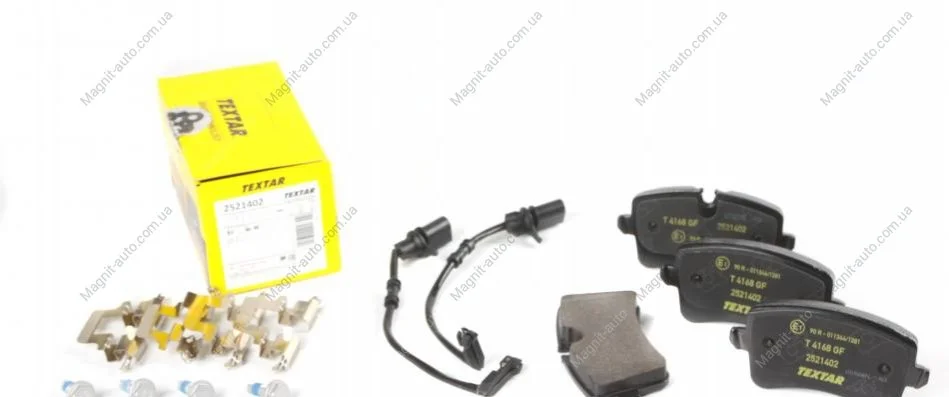 Колодки гальмівні AUDI/VW A6/A7/Phideon "R "10>> TEXTAR 2521402 (фото 1)