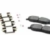 Комплект тормозных колодок переднего., LAND ROVER DISCOVERY III, DISCOVERY IV, RANGE ROVER III, RANGE ROVER SPORT I 2.7D-4.4 03.02-12.18 TEXTAR 2419101 (фото 1)