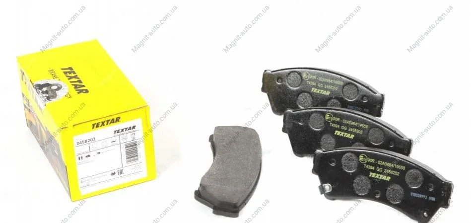 Колодки гальмівні LINCOLN/MAZDA Zephyr/6 "F "04>> TEXTAR 2458202 (фото 1)
