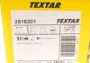 Комплект тормозных колодок TEXTAR 2518301 (фото 5)
