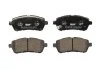 Комплект гальмівних колодок переднього., DAIHATSU MATERIA, SIRION FORD FIESTA, FIESTA VI MAZDA 2 SUBARU JUSTY IV SUZUKI BALENO, SWIFT IV, SWIFT V 1.0-1.6D 01.05- FERODO FDB4110 (фото 1)