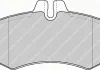 Комплект тормозных колодок переднего., MERCEDES SPRINTER 3-T (B903), SPRINTER 4-T (B904), V (638/2), VITO (W638) 2.0-Electric 02.95-05.06 FERODO FVR1304 (фото 3)