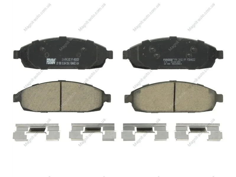 Тормозные колодки FERODO FDB4002 (фото 1)