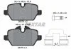 Тормозные колодки MINI Cooper "R "10-16 TEXTAR 2547801 (фото 2)