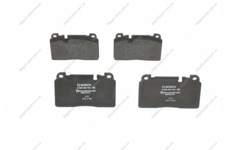 Гальмiвнi колодки к-кт. BOSCH 0 986 494 702