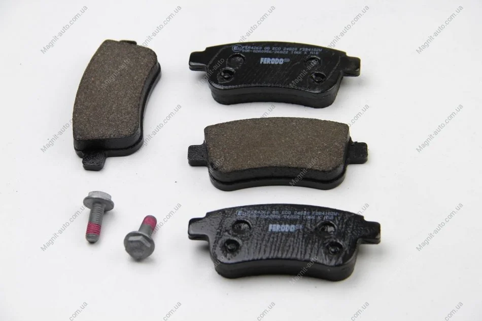 Колодки тормозные, задние, Renault Fluence, Megane, Scenic 08- FERODO FDB4182 (фото 1)