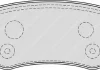 Колодки тормозные, задние, Renault Fluence, Megane, Scenic 08- FERODO FDB4182 (фото 3)
