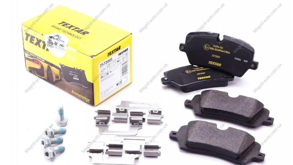 Гальмівні колодки LAND ROVER Defender/Range Rover "R "12>> TEXTAR 2572001 (фото 1)