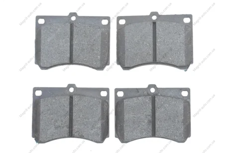 Комплект тормозных колодок переднего., FORD USA ESCORT KIA RIO I MAZDA 323 C IV, 323 C V, 323 F IV, 323 F V, 323 P V, 323 S IV, 323 S V, DEMIO, MX-3 1.3-2.0D 08.89-02.05 BOSCH 0 986 460 974