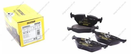 Тормозные колодки BMW 3(E30,E36)/5(E34)/7(E32) "R "82-99 TEXTAR 2099501