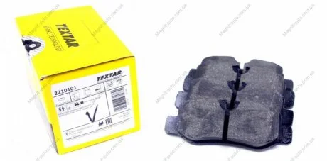 Гальмiвнi колодки к-кт. TEXTAR 2210101