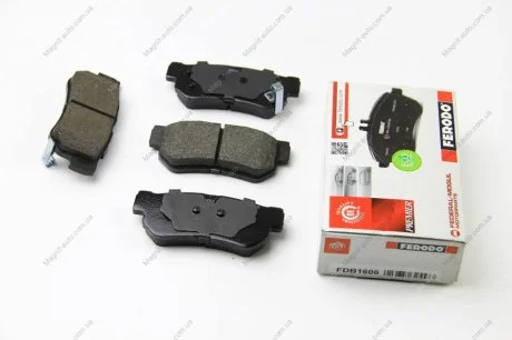 Колодки гальмівні FERODO FDB1606