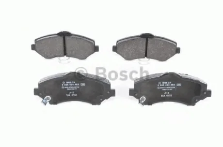 Гальмiвнi колодки к-кт. BOSCH 0 986 494 493