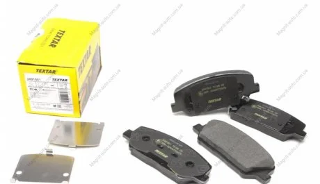 Гальмiвнi колодки к-кт. TEXTAR 2491501
