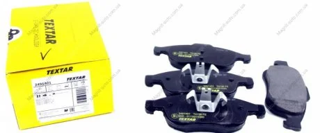 Колодки гальмівні RENAULT Megane "F "09>> TEXTAR 2491401