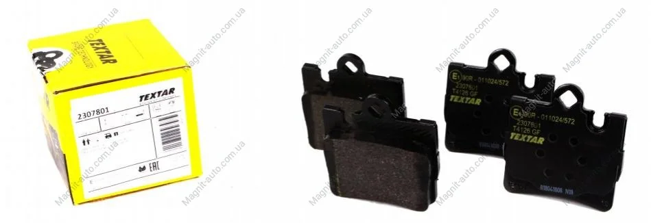 Гальмівні колодки MERCEDES S(W220,C215) "R "98-"06 TEXTAR 2307801 (фото 1)
