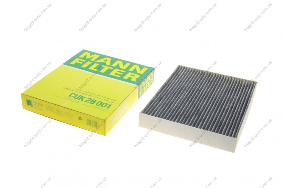 Фільтр салону вугільний MANN CUK28001 (фото 1)