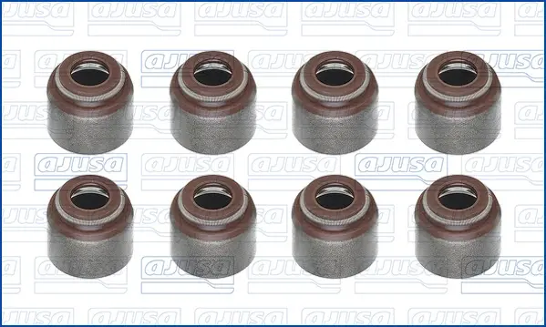 Комплект сальників клапана MITSUBISHI L200, L300 Ajusa AJUSA 57023700 (фото 1)
