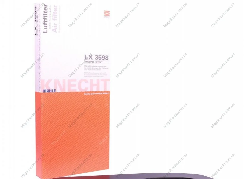 Фильтр воздушный, BMW 5 (F10), 7 (F01-F04) 2.0/3.0D 08- MAHLE / KNECHT LX 3598 (фото 1)