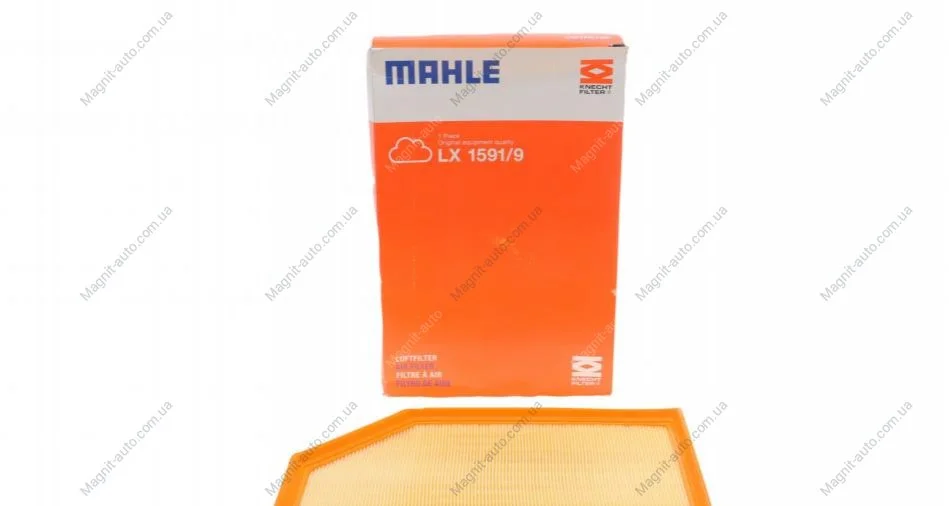Фильтр воздушный, VOLVO S60/80, V60/70, XC60/70, 06- MAHLE / KNECHT LX 1591/9 (фото 1)