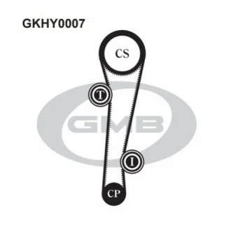 Комплект ремня ГРМ GMB GKHY0007