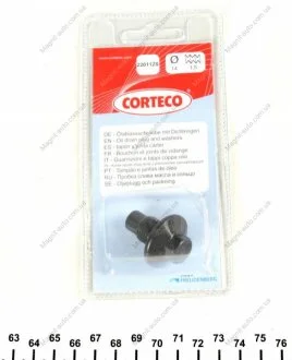 Пробка поддона двигателя CORTECO 220112S