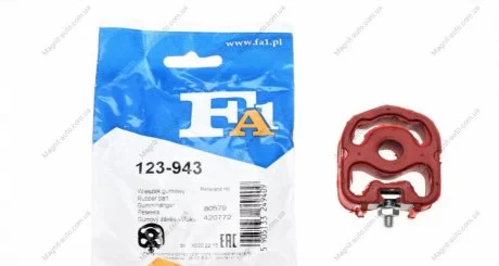 Кронштейн, система выпуска ОГ FA1 Fischer Automotive One (FA1) 123-943