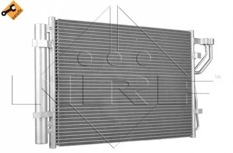 Радіатор кондиціонера NRF 350013