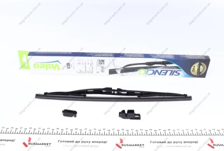 Щітка склоочисника каркасна Silencio Standard 380 мм (15") Valeo 574108
