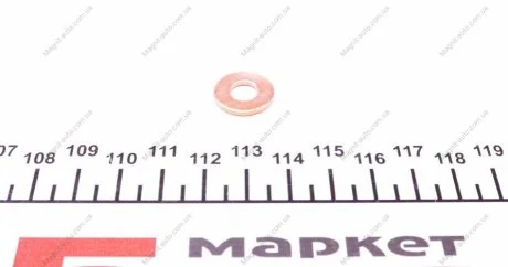 Ущільнююче кільце форсунки Bosch,VDO 7,2 x 16 x 1,5 Ford, PSA ELRING 182.350