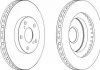 Диск тормозной, передний, 296mm Lexus ES; Toyota Auris, Camry, Rav 4 06- FERODO DDF1646 (фото 1)