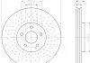 Диск гальмівний MERCEDES E(W211)/S(W220) F D=330mm 02-09 - замена на T92124105 TEXTAR 92124100 (фото 1)