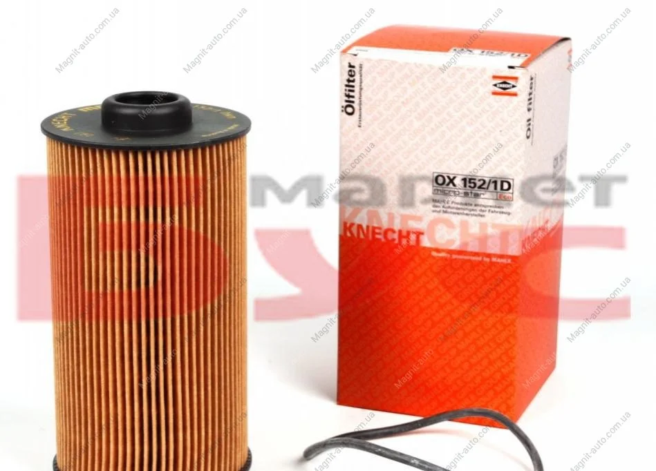 Фільтр оливний, 5, 7, 8, X5, Z8, 90-05 MAHLE / KNECHT OX 152/1D (фото 1)