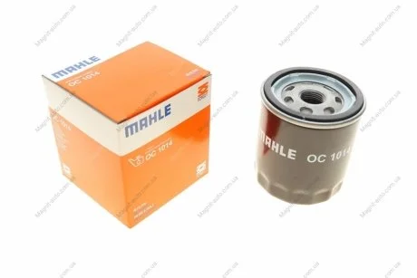 Фильтр масляный, VOLVO C30, S40, S60, S80, V50/60/70, XC60, 1.8-2.0, 06- MAHLE / KNECHT OC 1014