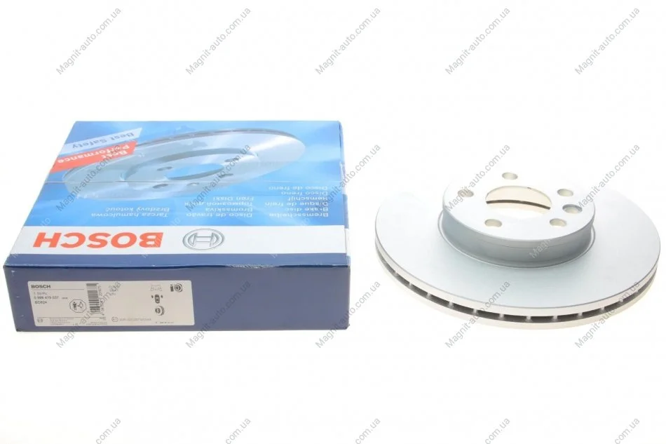 Диск гальмівний FORD/SEAT/VW Galaxy/Alhambra/Sharan F "95>> - кратн. 1 шт BOSCH 0986479037 (фото 1)